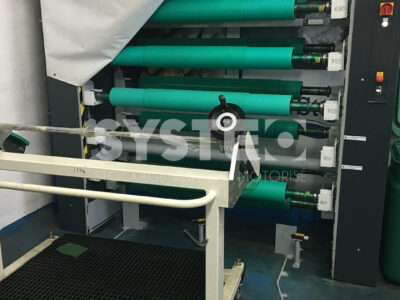 Cilindri stampa verdi in magazzino verticale automatizzato